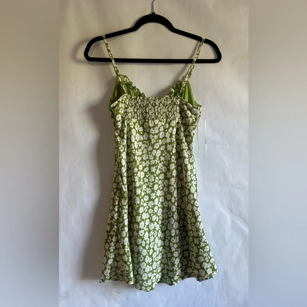 Princess Polly Green Floral Mini Dress - Picture 4 of 7